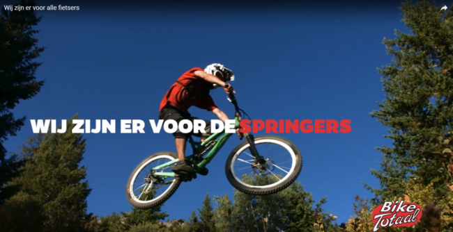 Bike Totaal heeft de beste fietscommercial